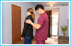 施術に関するご説明、セルフケア等えおお伝えいたします