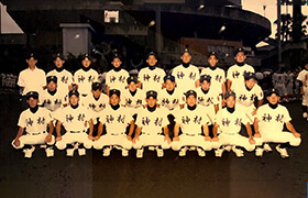 神村学園での集合写真