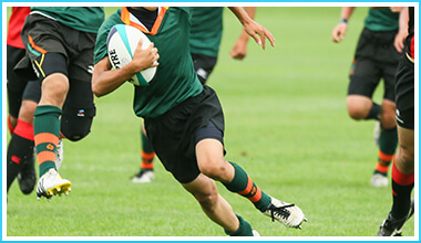 ケガに強くなるようにサポートします